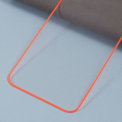 For iPhone 14 Pro Ultra Clear Medium Alumina Glass Film Luminescent Full Cover Screen Protector Full Glue