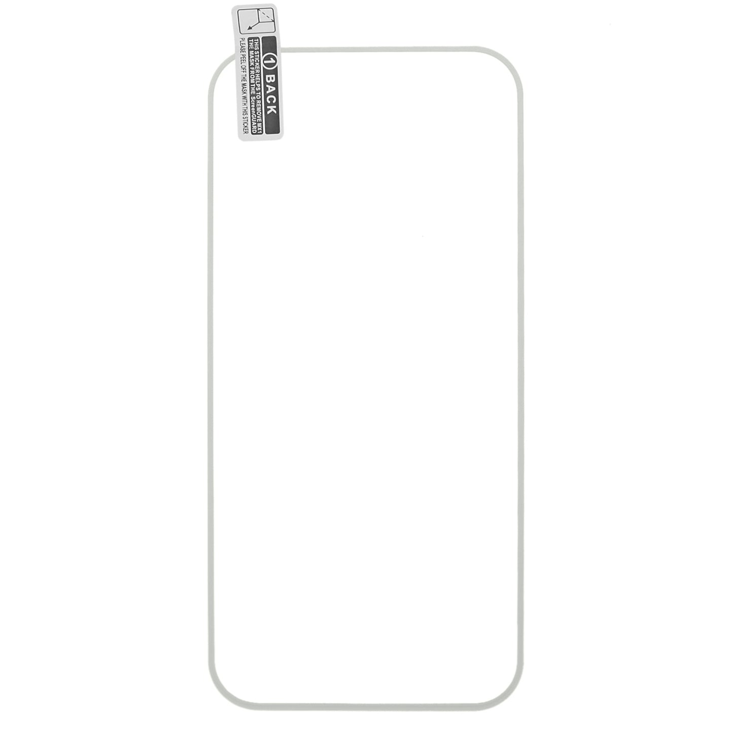 For iPhone 14 Pro Ultra Clear Medium Alumina Glass Film Luminescent Full Cover Screen Protector Full Glue