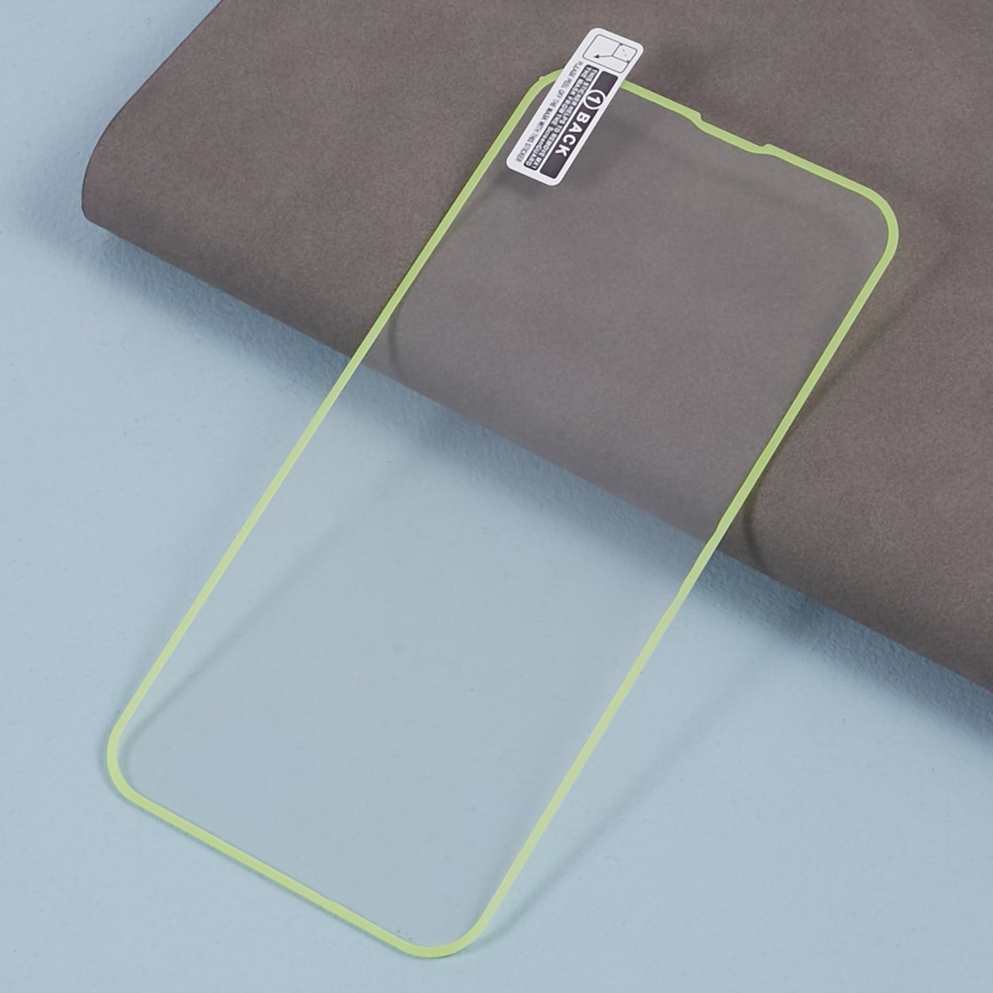 Screen Protector For iPhone 14 Luminous Edge Medium Alumina Tempered Glass Film