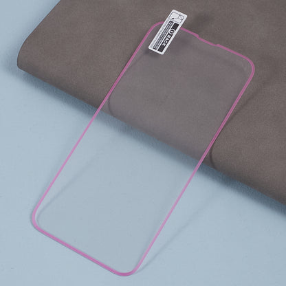 Screen Protector For iPhone 14 Luminous Edge Medium Alumina Tempered Glass Film