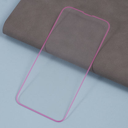 Screen Protector For iPhone 14 Luminous Edge Medium Alumina Tempered Glass Film