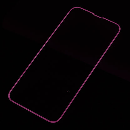 Screen Protector For iPhone 14 Luminous Edge Medium Alumina Tempered Glass Film
