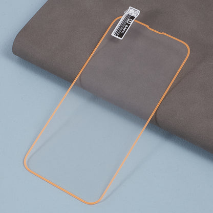 Screen Protector For iPhone 14 Luminous Edge Medium Alumina Tempered Glass Film