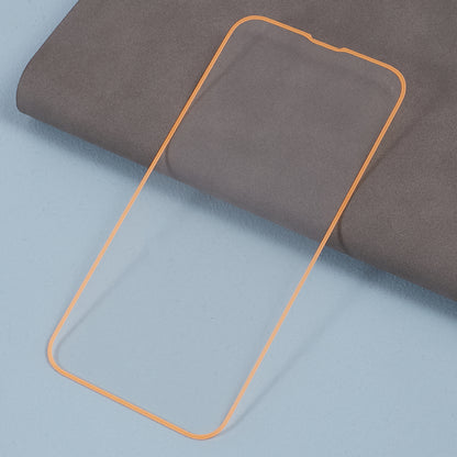 Screen Protector For iPhone 14 Luminous Edge Medium Alumina Tempered Glass Film