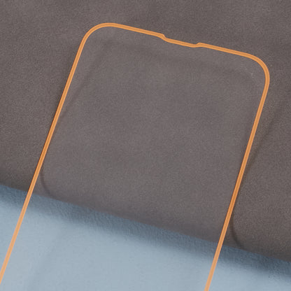 Screen Protector For iPhone 14 Luminous Edge Medium Alumina Tempered Glass Film