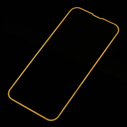Screen Protector For iPhone 14 Luminous Edge Medium Alumina Tempered Glass Film