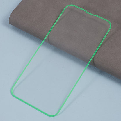 Screen Protector For iPhone 14 Luminous Edge Medium Alumina Tempered Glass Film