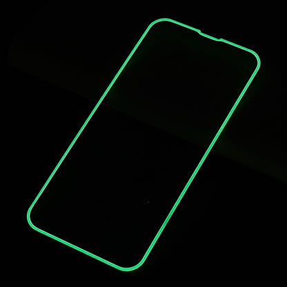 Screen Protector For iPhone 14 Luminous Edge Medium Alumina Tempered Glass Film