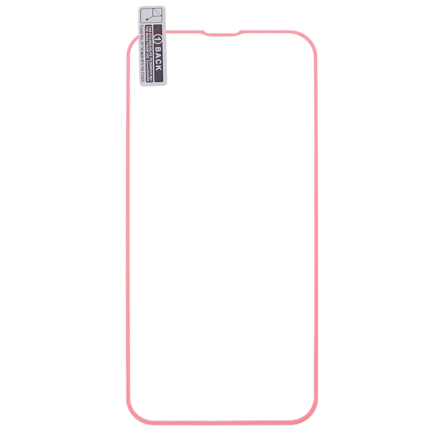 Screen Protector For iPhone 14 Luminous Edge Medium Alumina Tempered Glass Film