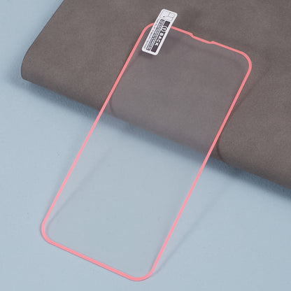 Screen Protector For iPhone 14 Luminous Edge Medium Alumina Tempered Glass Film