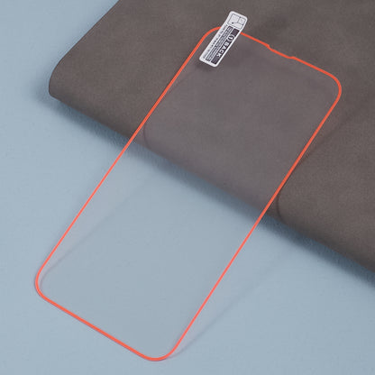 Screen Protector For iPhone 14 Luminous Edge Medium Alumina Tempered Glass Film