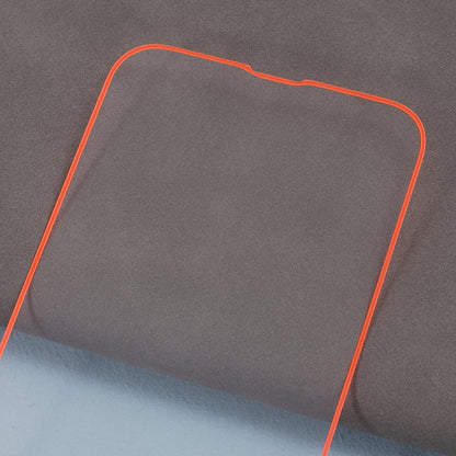Screen Protector For iPhone 14 Luminous Edge Medium Alumina Tempered Glass Film
