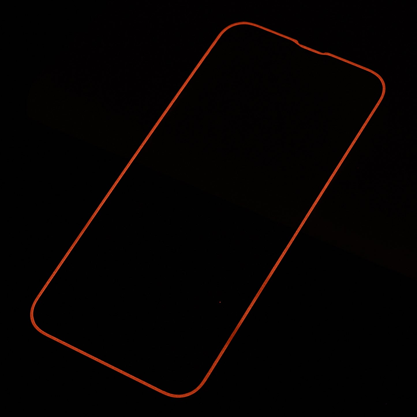 Screen Protector For iPhone 14 Luminous Edge Medium Alumina Tempered Glass Film