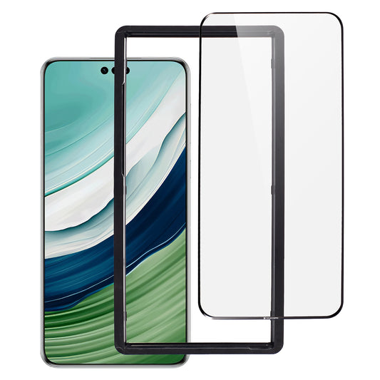For Huawei Mate 60 Pro  /  60 Pro+ Phone Full Cover Tempered Glass Film Full Glue 3D Curved Film with Installation Tool
