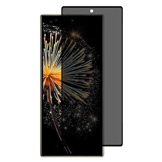 3D Curved Front Screen Protector for Xiaomi Mix Fold 3 5G Anti-Spy Tempered Glass Screen Film (Side Glue)