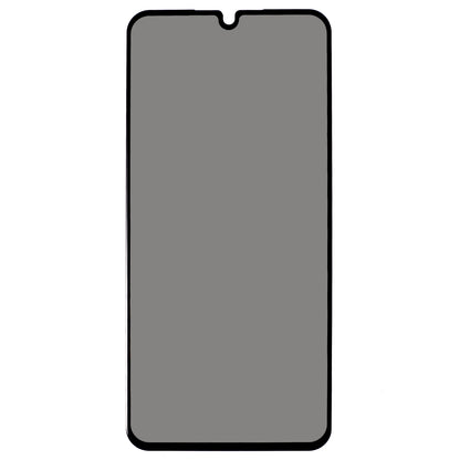 Anti-Spy Screen Protector for Samsung Galaxy A25 5G , Side Glue Full Coverage Silk Printing Tempered Glass Film