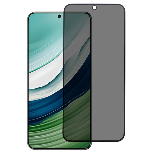 Anti-Spy Screen Protector for Huawei Mate 60 , Full Coverage Silk Printing Tempered Glass Film (Side Glue)
