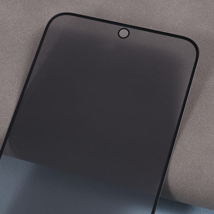 Anti-Spy Screen Protector for Huawei Mate 60 , Full Coverage Silk Printing Tempered Glass Film (Side Glue)