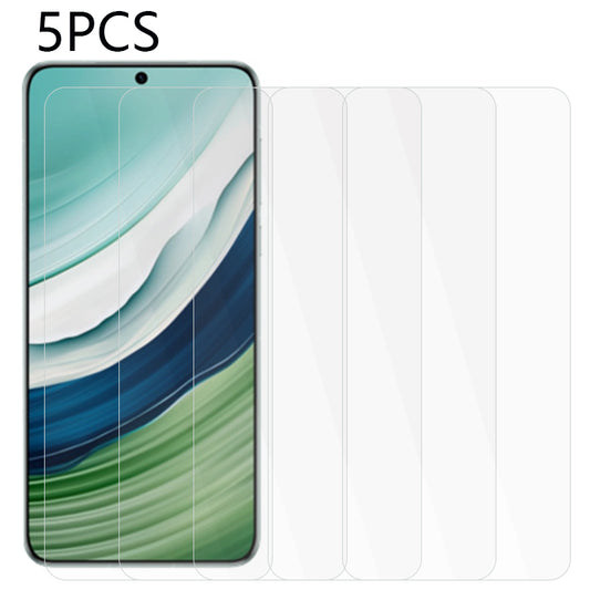 5PCS For Huawei Mate 60 2.5D Anti-explosion Screen Protector 0.3mm Tempered Glass Screen Film