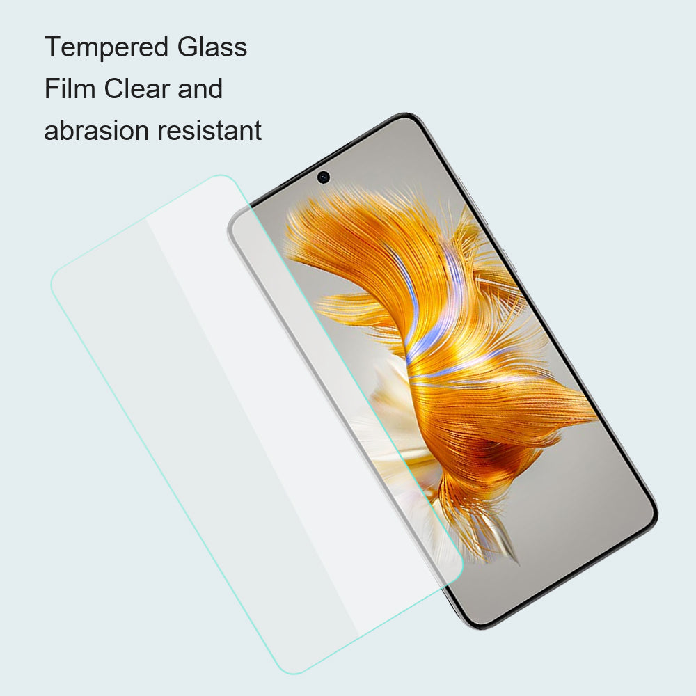 AMORUS For Huawei Mate 60 High Aluminum-silicon Glass Screen Protector 2.5D 9H Anti-Scratch Film