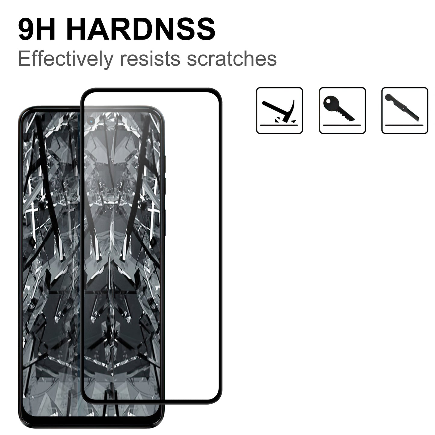 For Motorola Moto G14 4G Black Edge Full Glue Cell Phone Screen Protector Clear AGC Glass Screen Covering Film
