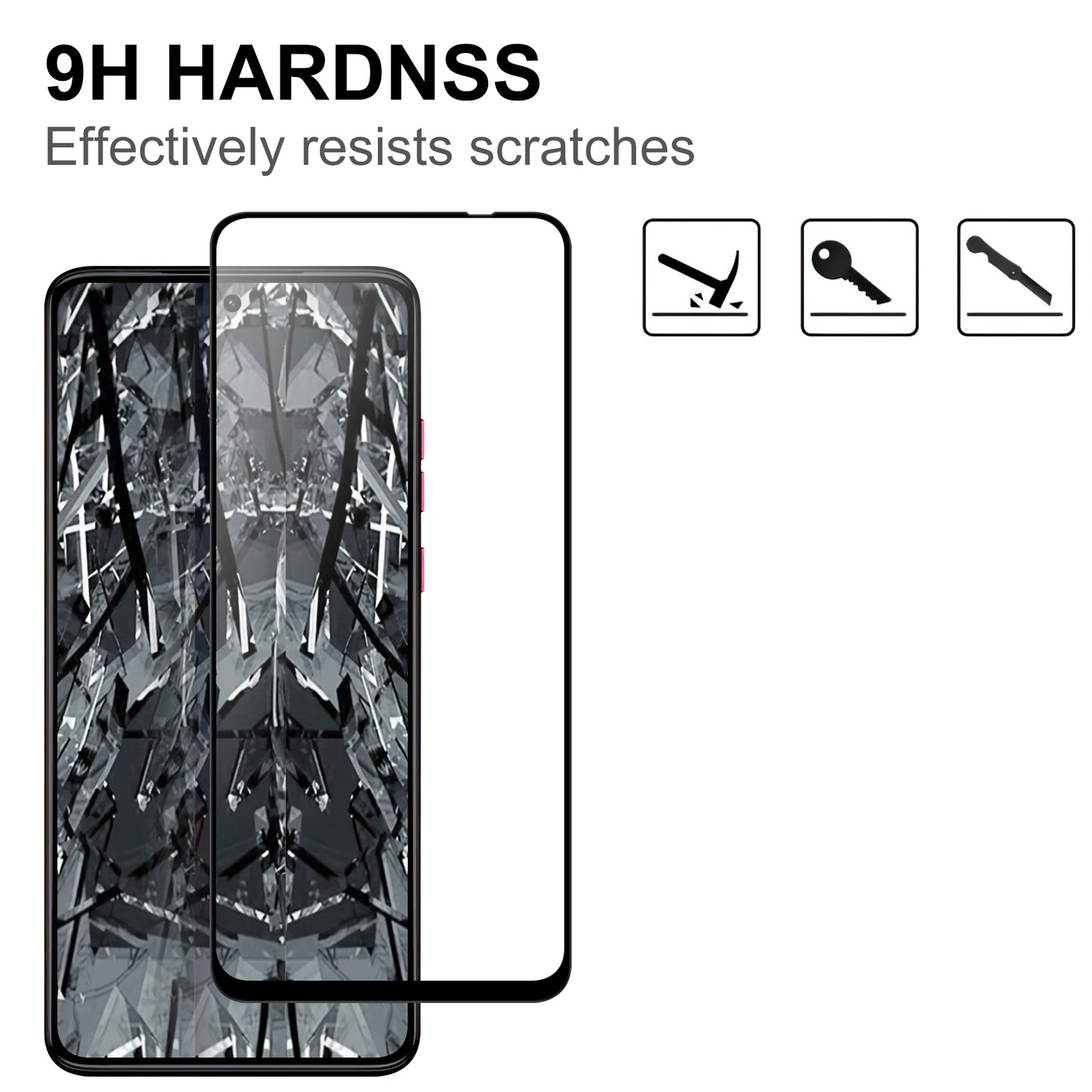 For Motorola Moto G84 5G AGC Glass Screen Covering Film Black Edge Full Glue Clear Phone Screen Protector