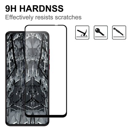 For Motorola Moto G84 5G AGC Glass Screen Covering Film Black Edge Full Glue Clear Phone Screen Protector