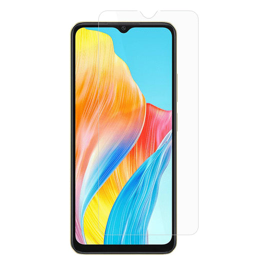 Tempered Glass Screen Protector for Oppo A38 4G , Explosion-proof 0.3mm Arc Edge Phone Screen Film