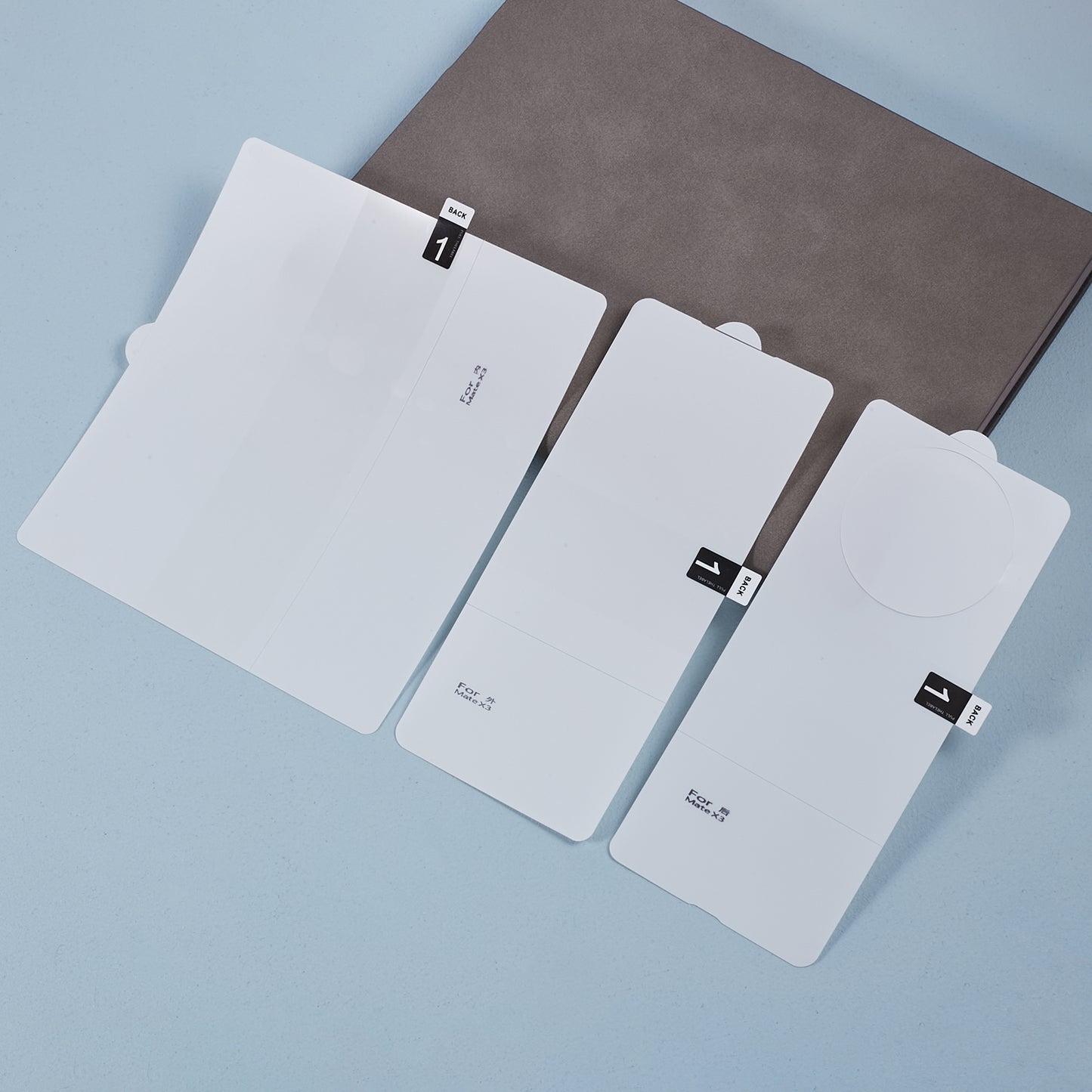 1 Set Protective Film for Huawei Mate X5 , Inside + Front + Back Full Cover TPU+PET Hydrogel Film