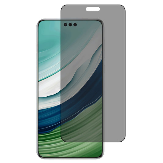 For Huawei Mate 60 Pro / Mate 60 Pro+ 180 Degree Anti-spy Tempered Glass Film Side Glue Arc Edge Protector