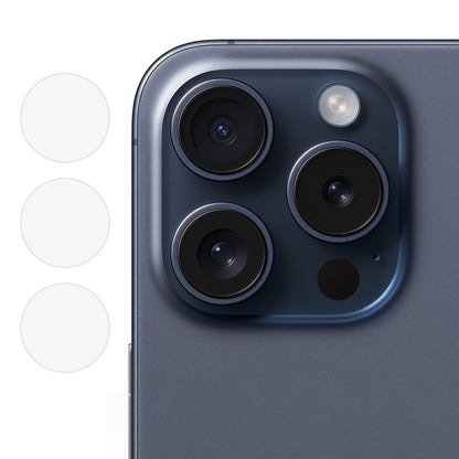 Camera Lens Protector for iPhone 15 Pro Max , Anti-Scratch Soda-lime Glass Protective Lens Film