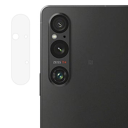 For Sony Xperia 1 V Camera Lens Film Ultra HD Soda-lime Glass Back Camera Lens Protector