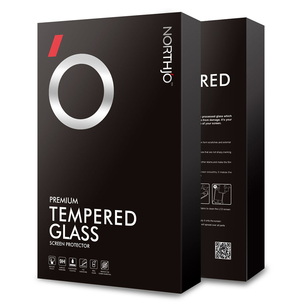 NORTHJO A+ For iPhone 15 / 15 Pro Screen Protector 0.3mm 2.5D HD Clear Tempered Glass Film