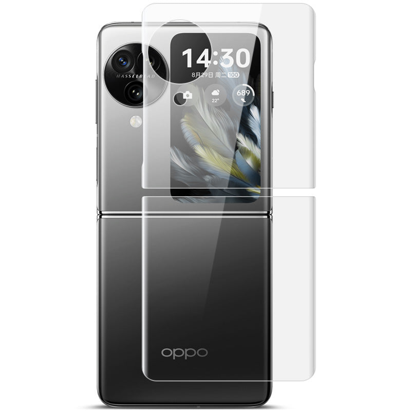 IMAK Hydrogel III For Oppo Find N3 Flip 5G 1 Set Front Screen Back Protector Soft TPU Film