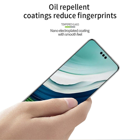 PINWUYO 3D Curved Tempered Glass Film for Huawei Mate 60 Pro / 60 Pro+ Screen Protector Hot Bending Film