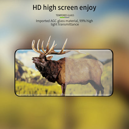 PINWUYO 3D Curved Tempered Glass Film for Huawei Mate 60 Pro / 60 Pro+ Screen Protector Hot Bending Film