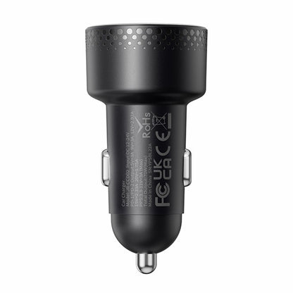 JOYROOM CCD02 70W Dual Type-C PD Fast Charging Power Adapter PC Digital Display Car Charger
