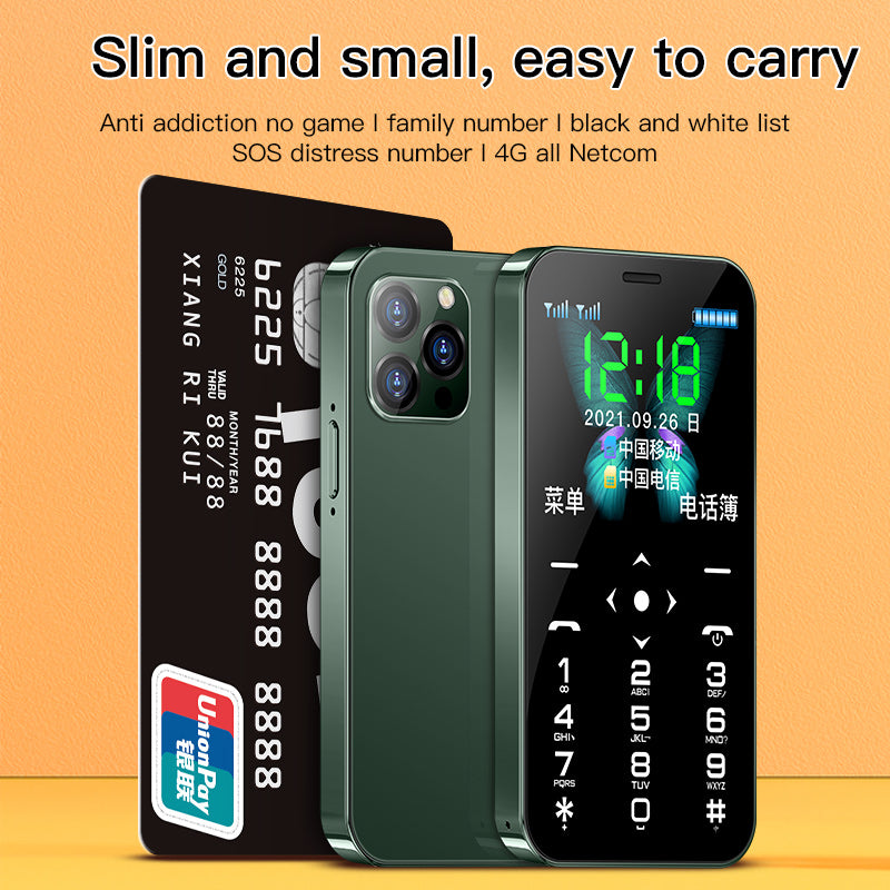 SOYES D13 1.77 TFT Touch Screen Mini Smart Phone HD Camera Pocket Mobile Phone Support SIM Card