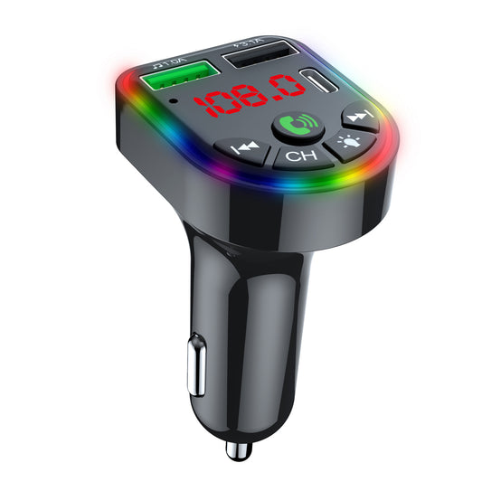F20 Car Bluetooth FM Transmitter MP3 Player PD + Fast USB Charger Handsfree Car Kit Adapter