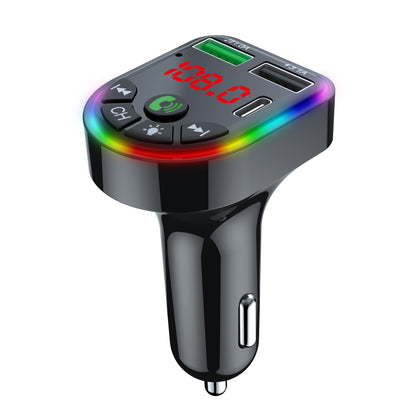 F20 Car Bluetooth FM Transmitter MP3 Player PD + Fast USB Charger Handsfree Car Kit Adapter