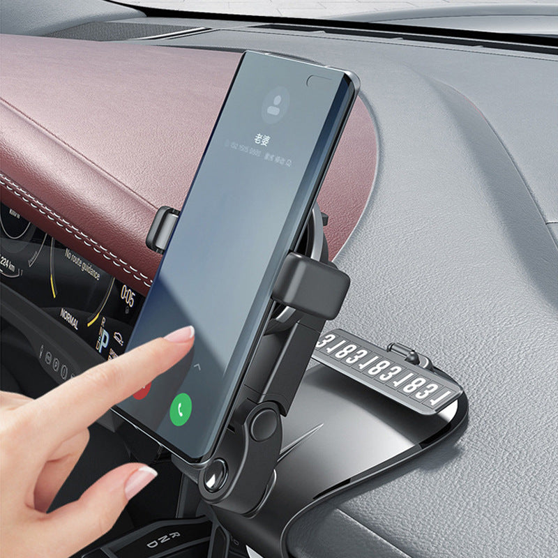 088 Multi-Functional Car Dashboard Phone Mount Rotating Navigation Phone Stand