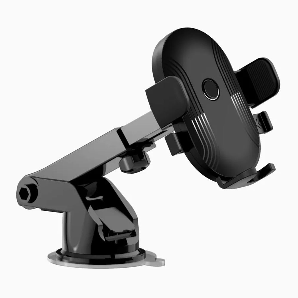 XK020 Car Dashboard Phone Holder Retractable Auto Lock Cell Phone Mount Stand