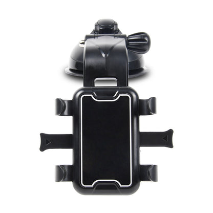 XP21-7 Car Dashboard Phone Mount Holder Windshield Adjustable Cell Phone Stand with 6.6-9.3cm Clip