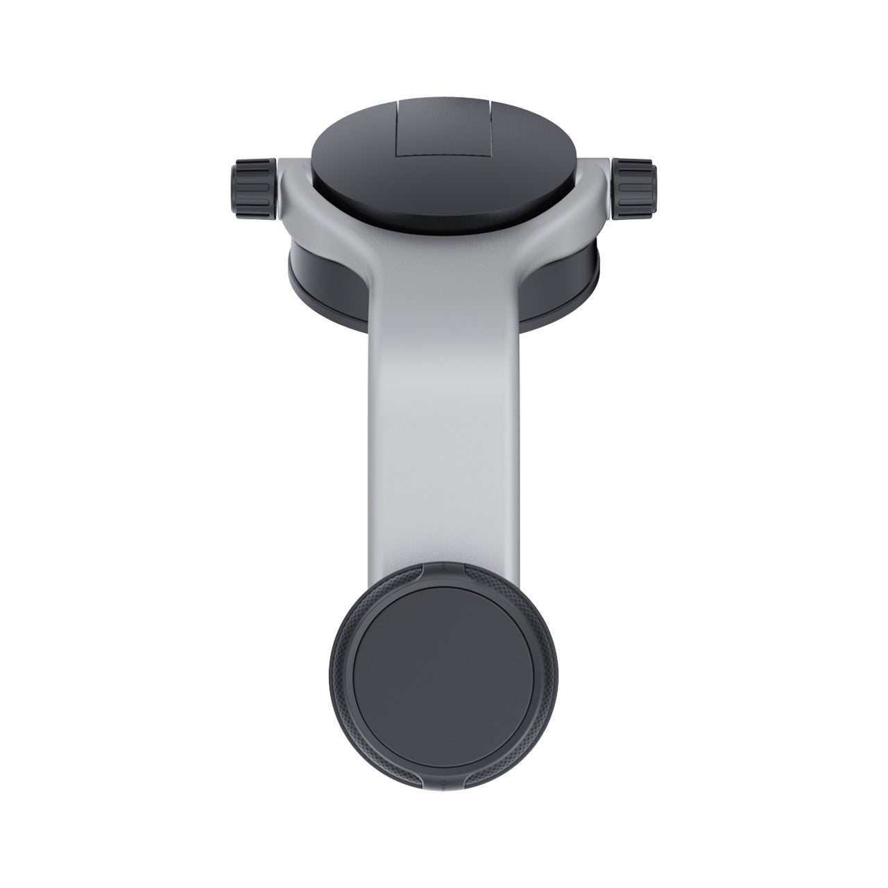 206-C Car Windshield Dashboard Phone Holder ABS+Silicone+Magnet Suction Cup Rotary Cellphone Stand Bracket