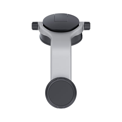 206-C Car Windshield Dashboard Phone Holder ABS+Silicone+Magnet Suction Cup Rotary Cellphone Stand Bracket