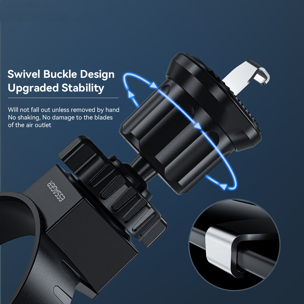 ESSAGER Water Bottle ABS Holder Drink Cup Holder with Car Mount Adapter and Bike Mount Adapter