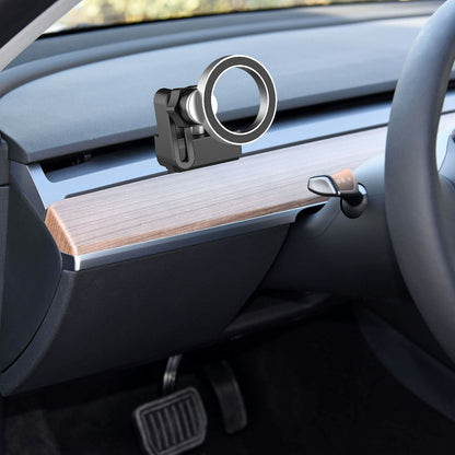 Magnetic Car Mount for Tesla Phone Holder Anti-Slip Shockproof Phone Bracket