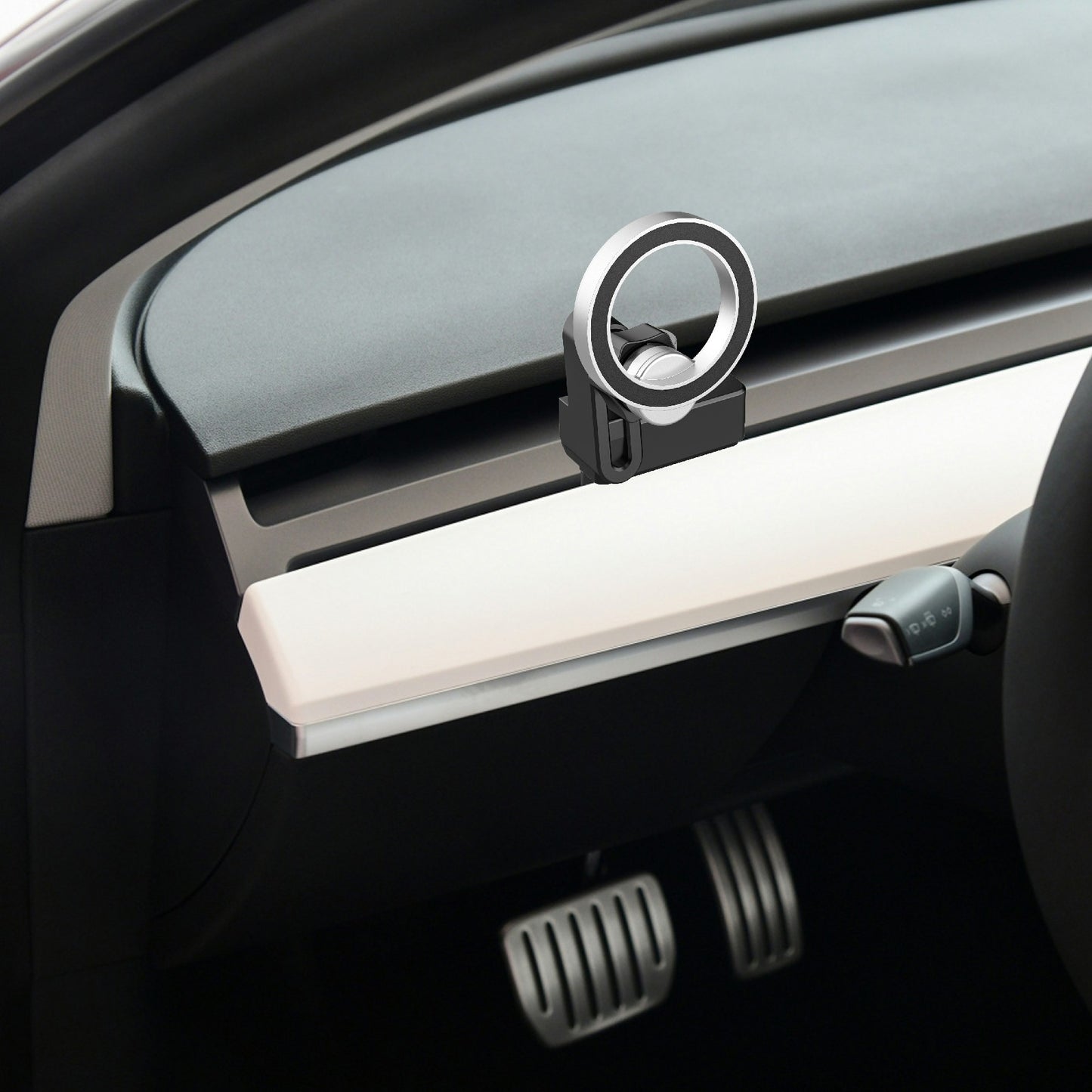 Magnetic Car Mount for Tesla Phone Holder Anti-Slip Shockproof Phone Bracket