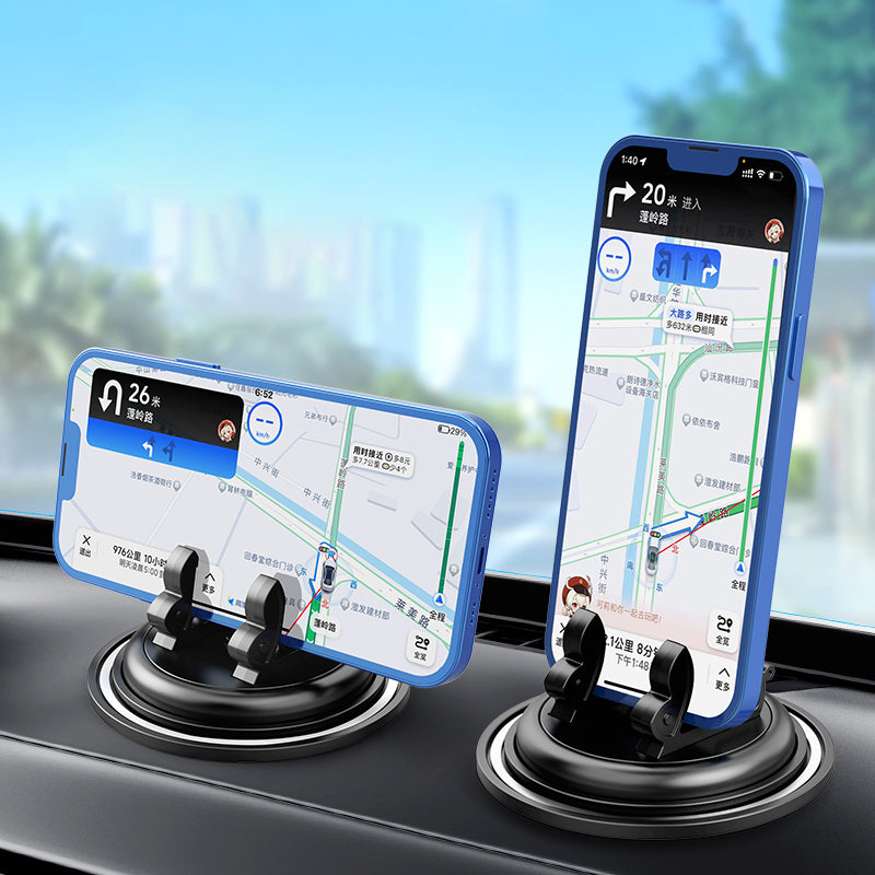 Stable Car Phone Holder Waterproof Smartphone Stand Mount Anti-Slip PVC Mat for SUV Truck Dashboard