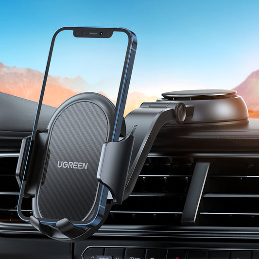 UGREEN Car Dashboard Suction Cup Phone Holder Windshield Window Cell Phone Mount for 4.7-7.2 inch Phone